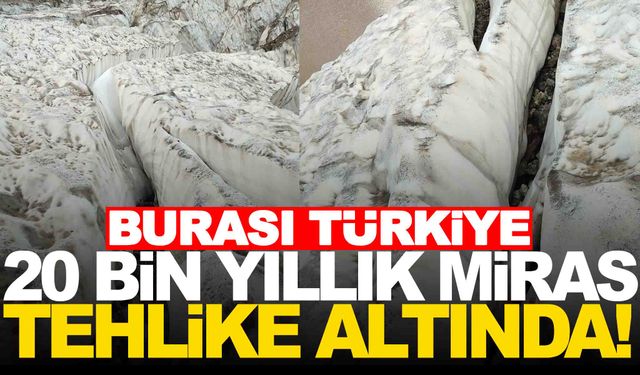 20 bin yıllık geçmişi var… Tehlike çanları çalıyor!