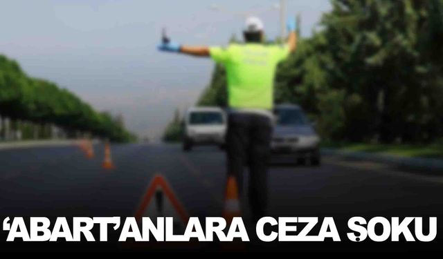 Manisa'da abartı egzoz denetimi: 2 milyon TL ceza kesildi!