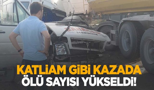 Adana’da işçi servisiyle kamyon çarpışmıştı… Ölü sayısı yükseldi!