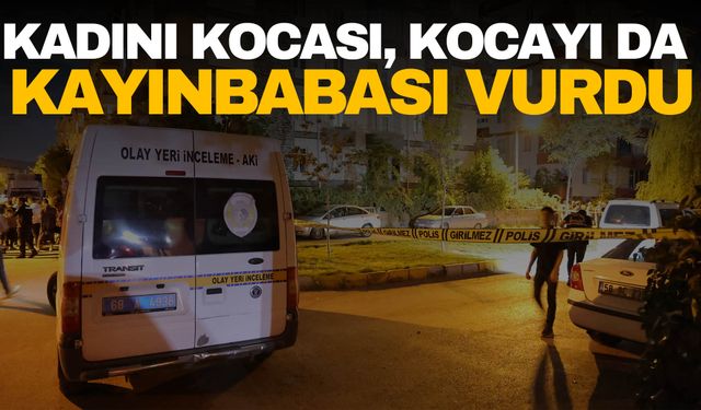 Aksaray’da aile faciası! Kadını kocası, kocayı da kayınbabası vurdu