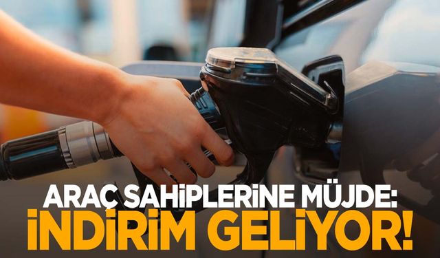 Araç sahipleri dikkat! Benzine indirim geliyor!