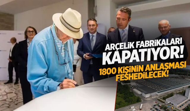 Arçelik Fabrikalarını Kapatıyor: 1800 Kişi İşsiz Kalacak!