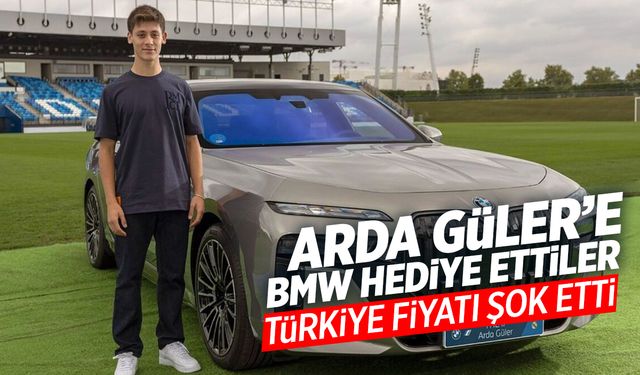 Arda Güler'e Hediye BMW: Türkiye Fiyatı Dudak Uçuklattı