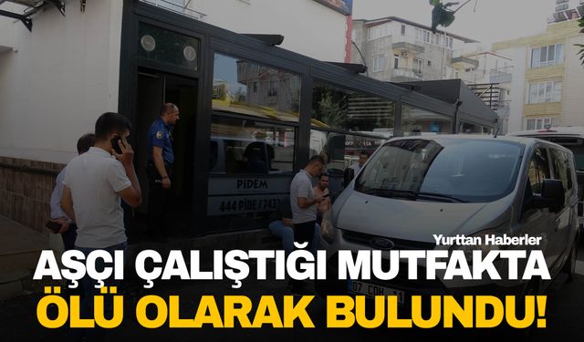 Aşçı çalıştığı mutfakta kanlar içerisinde bulundu! Kumar borcu olduğu iddiası