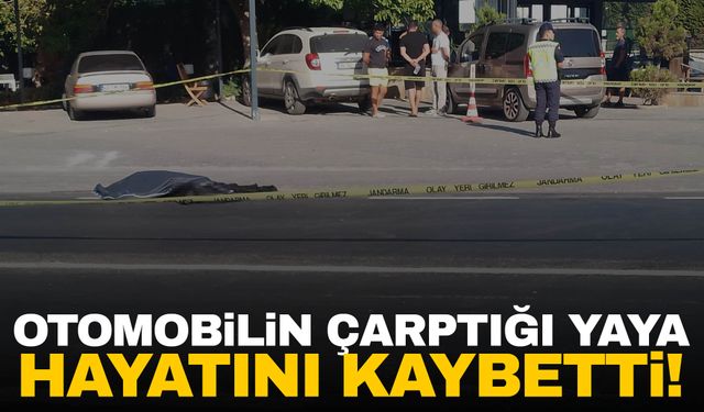 Aydın’da karşıdan karşıya geçerken araba çarpan yaya hayatını kaybetti