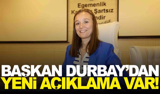 Başkan Durbay’dan sağlık durumuyla ilgili yeni açıklama!