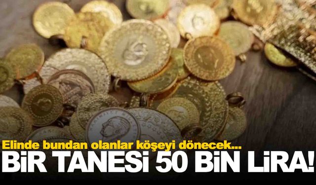 Bir tanesi 50 bin lira… Elinizde varsa köşeyi döndünüz!