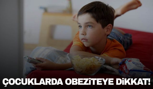 Çocukluk çağı obezitesine dikkat