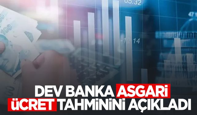 Dev banka 2025 asgari ücret tahminiyle şaşırttı!