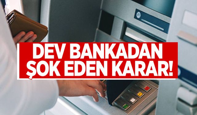 Dev banka iflas bayrağını çekti!