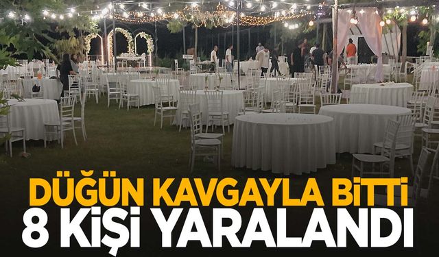 Düğünde nikah tartışması kavgaya döndü: 2’si bıçakla 8 kişi yaralandı