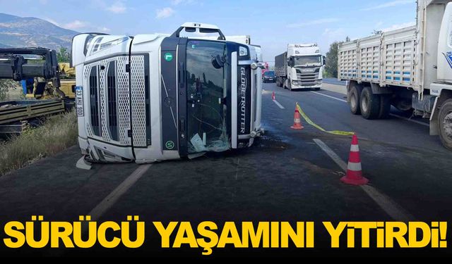 Afyonkarahisar’da kaza: 1 ölü