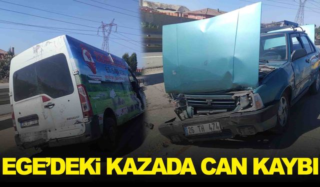 Minibüs, tır ve otomobil kazaya karıştı… Ege’deki kazada can kaybı var!