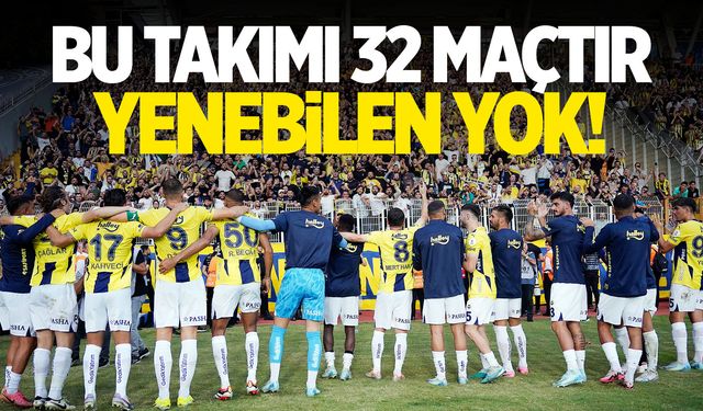 Fenerbahçe'nin yenilmezlik serisi 32 maça çıktı