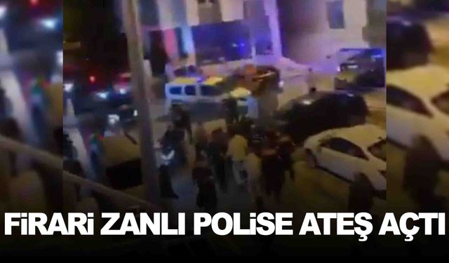 Firari zanlı polise ateş açtı… Polisimiz şehit oldu