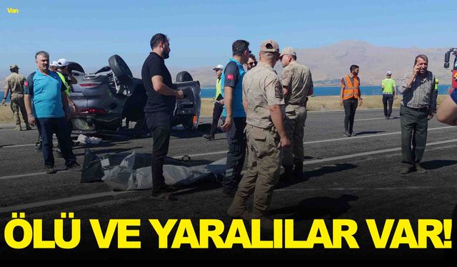 İki otomobil kafa kafaya girdi… Kaza yerinde can pazarı!