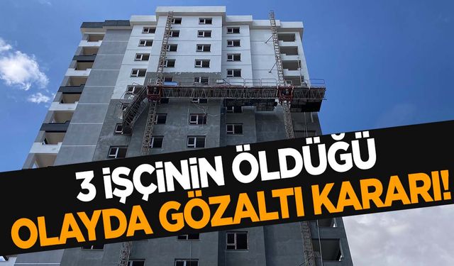 İskelenin kırılması sonucu düşerek ölmüşlerdi… Yeni gelişme!