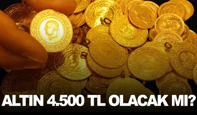 Altın 4 bin 500 TL olacak mı? İslam Memiş tarihi açıkladı!