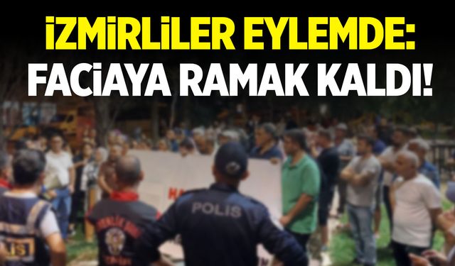 Belediye Çöp Atmaya Devam Edince İzmirliler Eyleme Çıktı!