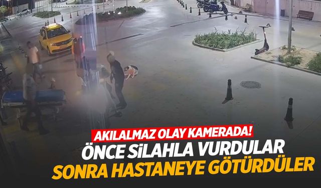 İzmir’de alıkoydukları genci vurup hastaneye bıraktılar!