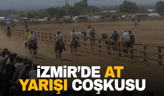 İzmir’de at yarışı çoşkusu!