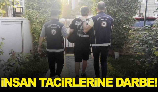 İzmir’de insan tacirlerine büyük darbe… 14 zanlı tutuklandı!