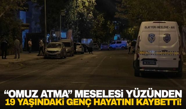 İzmir’de “omuz atma” meselesi yüzünden 19 yaşındaki genç hayatını kaybetti