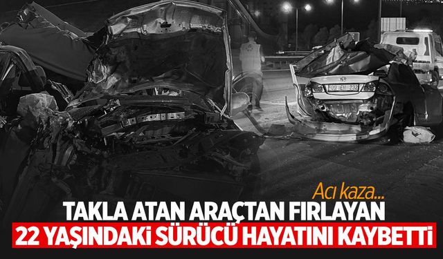 İzmir’de takla atan otomobilden fırlayan genç sürücü öldü!