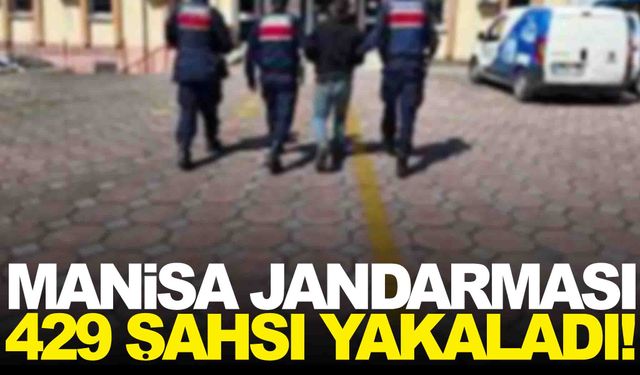 Jandarma varsa sorun yok… 429 şahıs yakalandı… 70’i tutuklandı