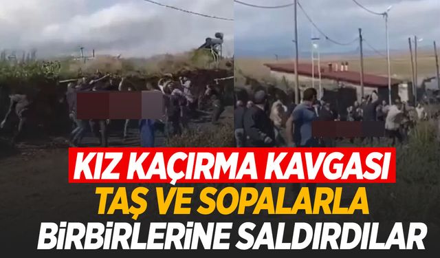 Kars’ta kız kaçırma meselesi köyü karıştırdı! Ortalık meydan savaşına döndü