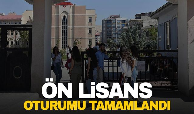 KPSS ön lisans oturumu tamamlandı