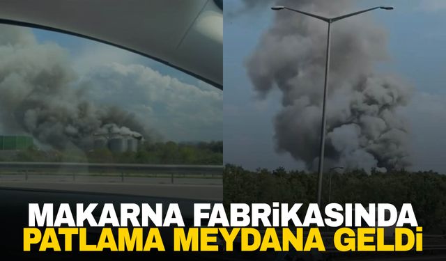 Makarna fabrikasında patlama: 23 işçi yaralı