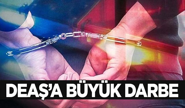 Manisa dahil 23 ilde DEAŞ’a darbe! 88 şüpheli yakalandı!