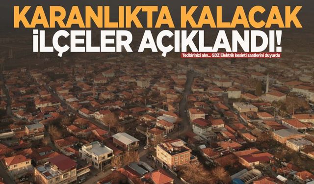 Manisa yarın karanlıkta kalacak! 18 Eylül 2024 Manisa elektrik kesintisi