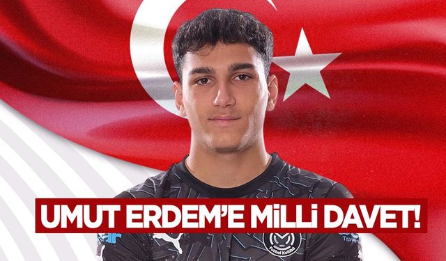 Manisa FK’lı Umut Erdem’e milli davet!