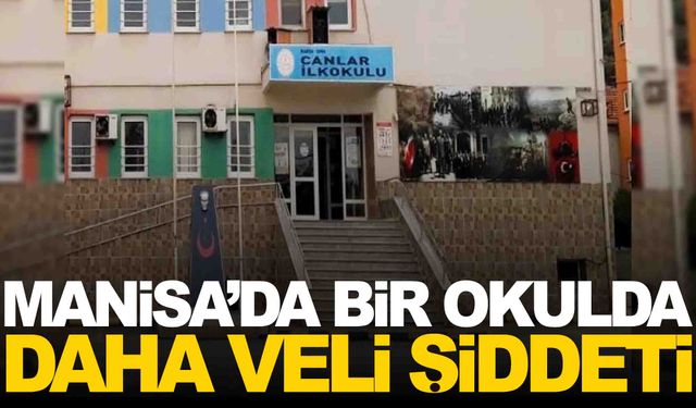 Manisa Soma’da okul müdürüne şiddet!