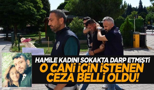 Manisa’da hamile kadını sokak ortasında dövmüştü! İstenen ceza belli oldu! Suç makinesi çıktı...