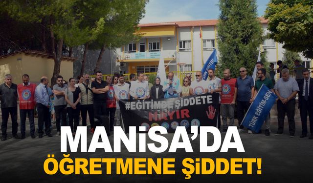 Manisa’da iki öğrenci öğretmeni dövdü