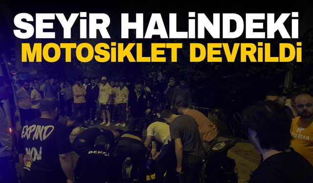 Manisa’da motosiklet kazası! 2 genç yaralandı