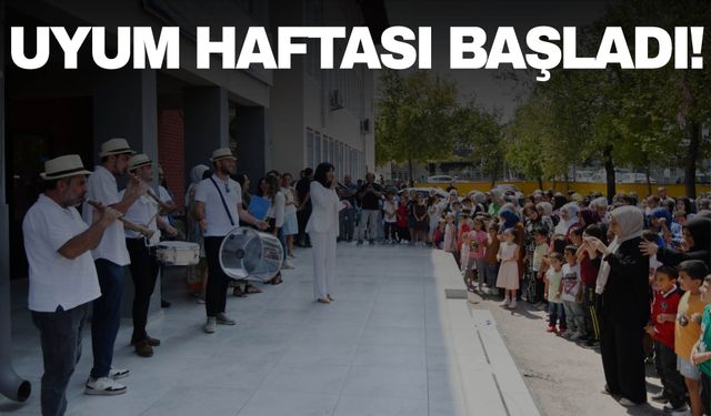 Manisa’da uyum haftası başladı