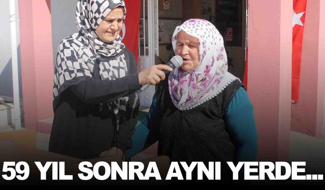 Manisalı Ayşe teyzenin duygu dolu anları