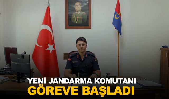 Gördes’te yeni jandarma komutanı göreve başladı