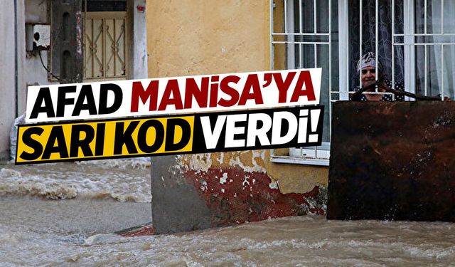 Manisa'ya Sarı Kodlu Yağış Uyarısı: Dikkatli Olun!