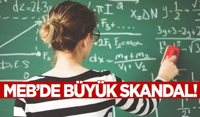 MEB’de büyük skandal! Sonuçlar sızdırıldı!