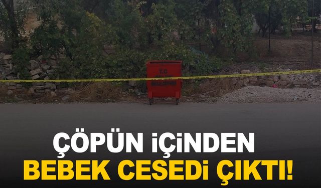 Mersin'de vicdansızlığın böylesi! Çöpe atılan poşetin içerisinden bebek cesedi çıktı