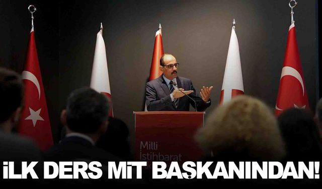 Milli İstihbarat Akademisi eğitim hayatına başladı