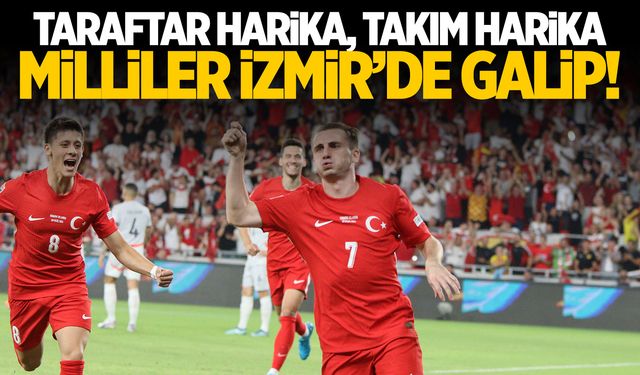 Milli Takım İzmir'de İzlanda'yı 3 Golle Yıktı