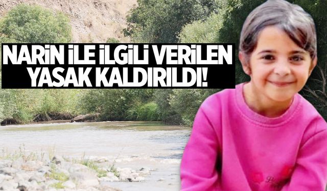 Narin Güran ile ilgili verilen yasak kararı kaldırıldı