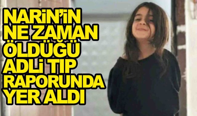 Narin Güran’ın ne zaman öldüğü belli oldu