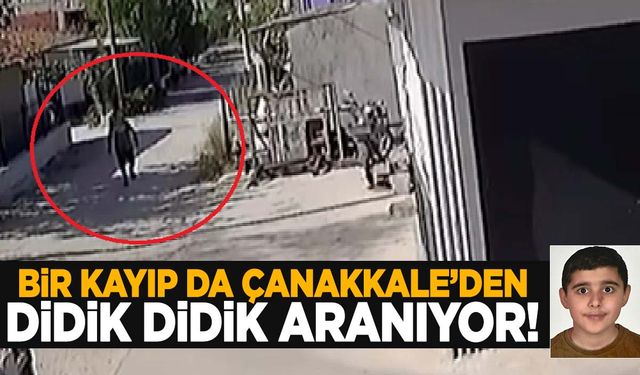 Narin’den sonra bir kayıp daha! 12 yaşındaki çocuk kayboldu!